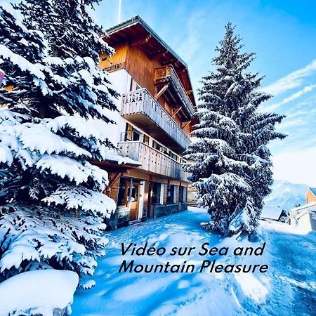 Chalet Alpe D'Huez 1850-Sea And Mountain Pleasure Avec 2 Appartements- 1 Appartement 3 Chambres 8 Couchages - 3 Salles D'Eau Et 1 Appartement 5 Chambres 12 Couchages 5 Salles D'Eau - Jacuzzi Et Sauna -Pieds Des Pistes Et Centre Екстериор снимка