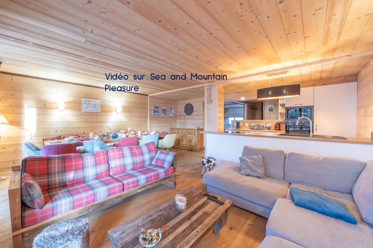 Chalet Alpe D'Huez 1850-Sea And Mountain Pleasure Avec 2 Appartements- 1 Appartement 3 Chambres 8 Couchages - 3 Salles D'Eau Et 1 Appartement 5 Chambres 12 Couchages 5 Salles D'Eau - Jacuzzi Et Sauna -Pieds Des Pistes Et Centre Екстериор снимка